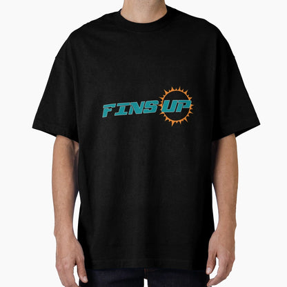 Fins Up Miami Dolphins American T-Shirt - Aesthetic Graphic Men Women - T-Shirt, Sweatshirt, Hoodie