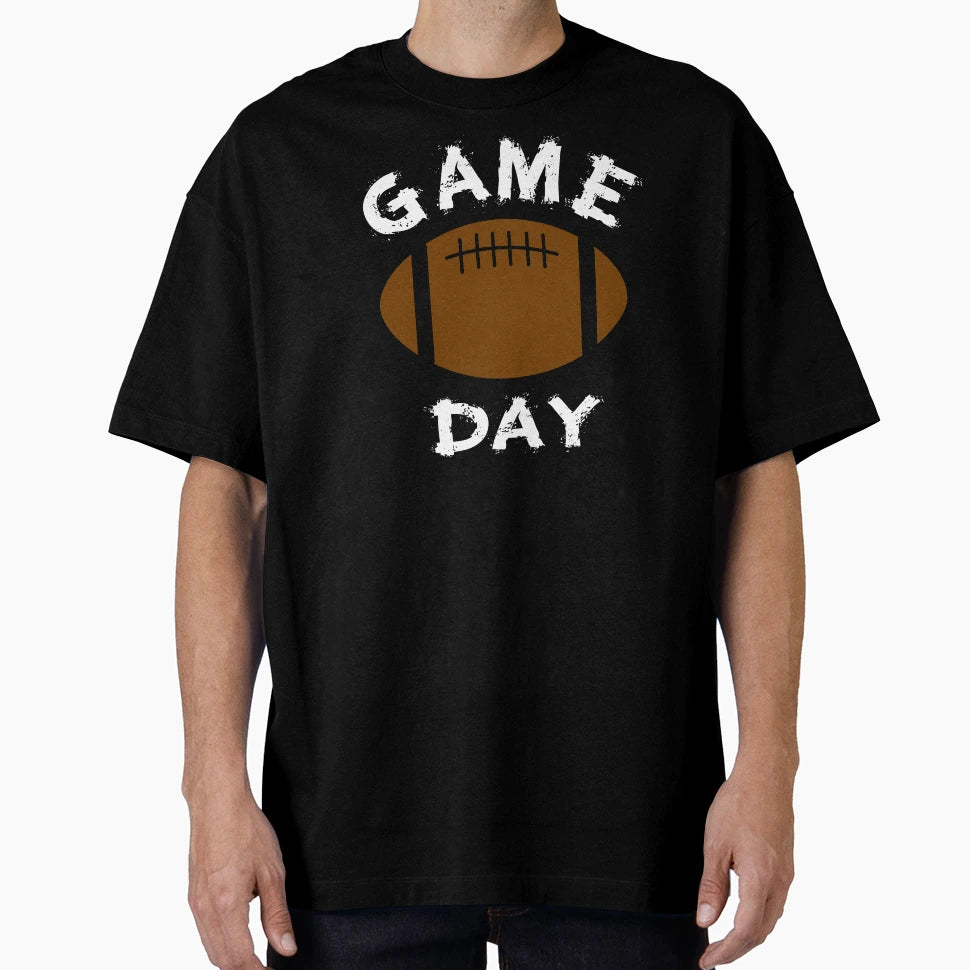Game Day American Football Lover T-Shirt - Minimalist Print for Adults - T-Shirt, Sweatshirt, Hoodie