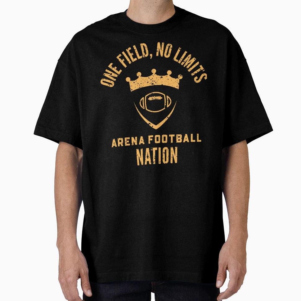 One Field No Limits Arena Football Nation T-Shirt - Graphic Print Men Women - T-Shirt, Sweatshirt, Hoodie