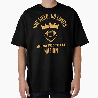 One Field No Limits Arena Football Nation T-Shirt - Graphic Print Men Women - T-Shirt, Sweatshirt, Hoodie