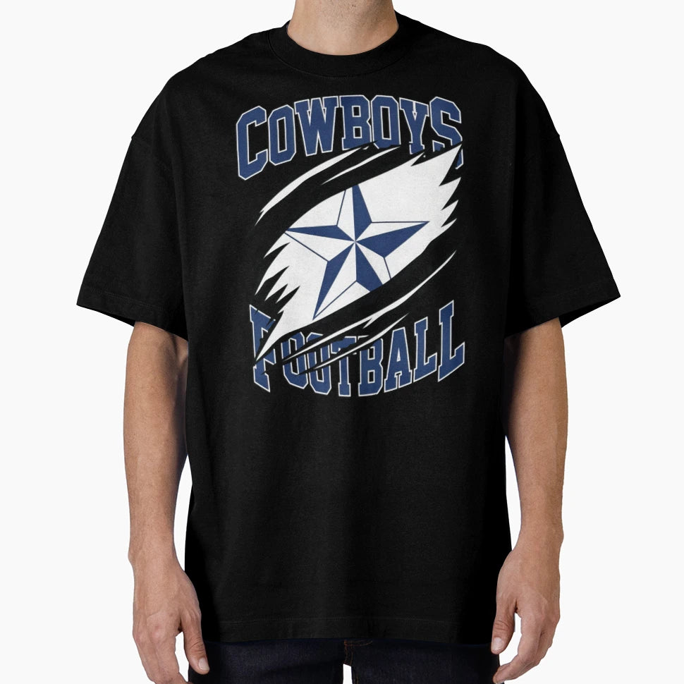 Art Dallas Cowboys T-Shirt - Custom Art Print Men Women - T-Shirt, Sweatshirt, Hoodie