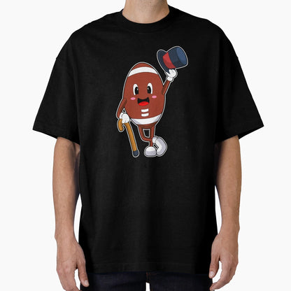 Gentleman Football Sports T-Shirt - Trendy Graphic for Adults - T-Shirt, Sweatshirt, Hoodie