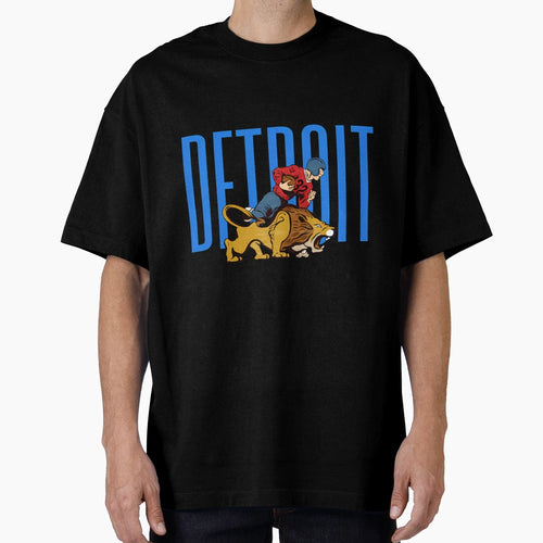 Detroit Lions T-Shirt - Novelty Apparel Unisex - T-Shirt, Sweatshirt, Hoodie