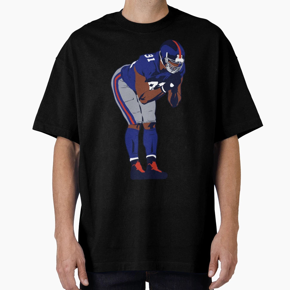 Justin Tuck T-Shirt - Custom Art Print Unisex - T-Shirt, Sweatshirt, Hoodie