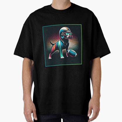 Football Dog T-Shirt - Trendy Graphic Unisex - T-Shirt, Sweatshirt, Hoodie