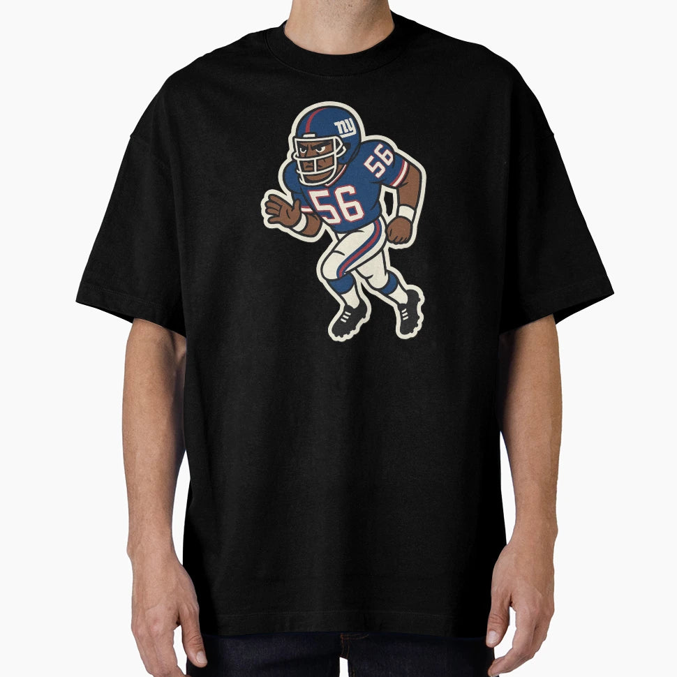 Gridiron Greats Cartoon Tribute L T T-Shirt - Novelty Apparel Men Women - T-Shirt, Sweatshirt, Hoodie