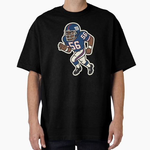 Gridiron Greats Cartoon Tribute L T T-Shirt - Novelty Apparel Men Women - T-Shirt, Sweatshirt, Hoodie