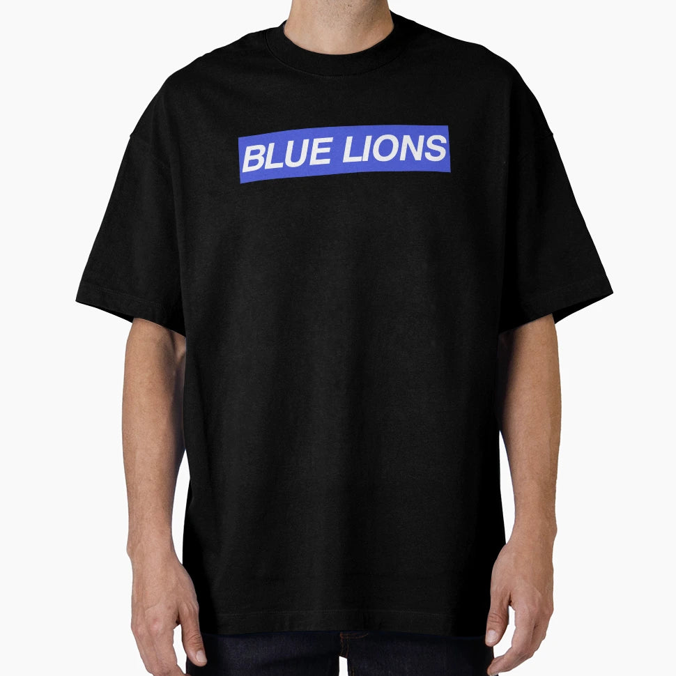 Choose Your House Blue Lions T-Shirt - Minimalist Print Unisex - T-Shirt, Sweatshirt, Hoodie