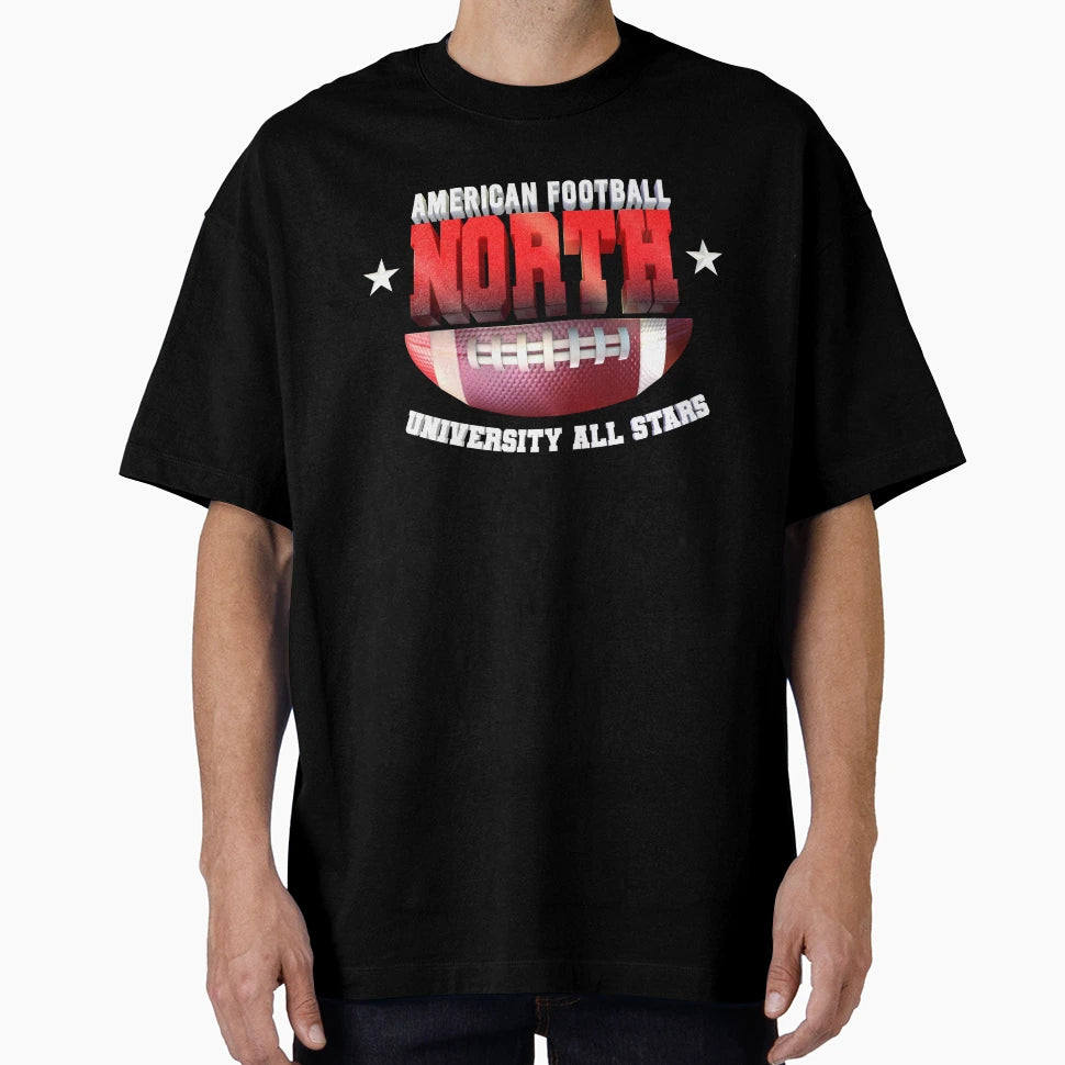 North American Football T-Shirt - Trendy Graphic for Adults - T-Shirt, Sweatshirt, Hoodie