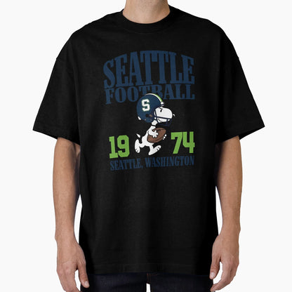 Seattle Seahawks Football Snoopy T-Shirt - Aesthetic Graphic Men Women - T-Shirt, Sweatshirt, Hoodie