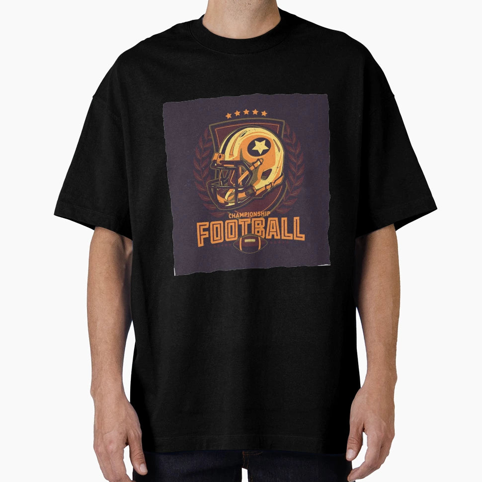 Football Lovely T-Shirt - Custom Art Print for Adults - T-Shirt, Sweatshirt, Hoodie
