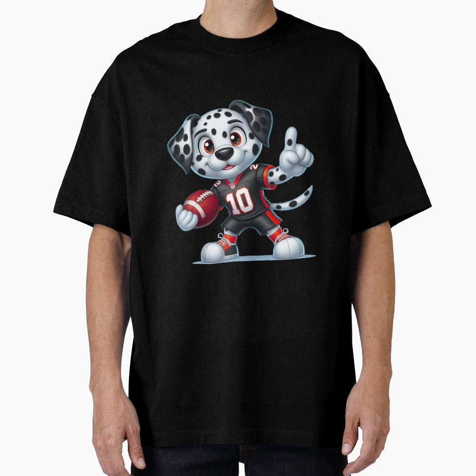 Dalmatian Player 10 T-Shirt - Casual Everyday Wear Men Women - T-Shirt, Sweatshirt, Hoodie