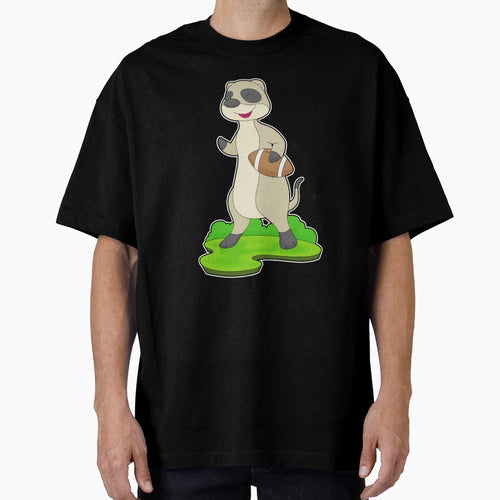 Meerkat American Football T-Shirt - Graphic Print for Adults - T-Shirt, Sweatshirt, Hoodie