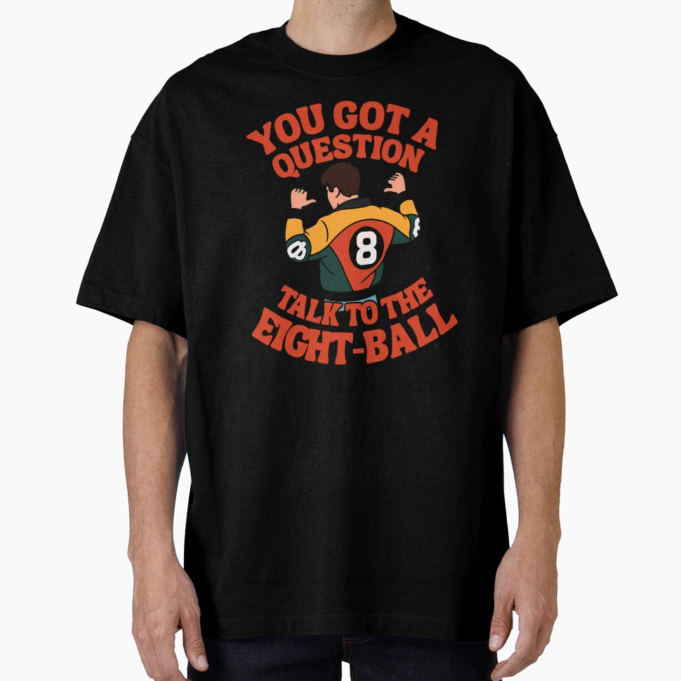 Puddy And His 8 Ball Jacket T-Shirt - Graphic Print Unisex - T-Shirt, Sweatshirt, Hoodie