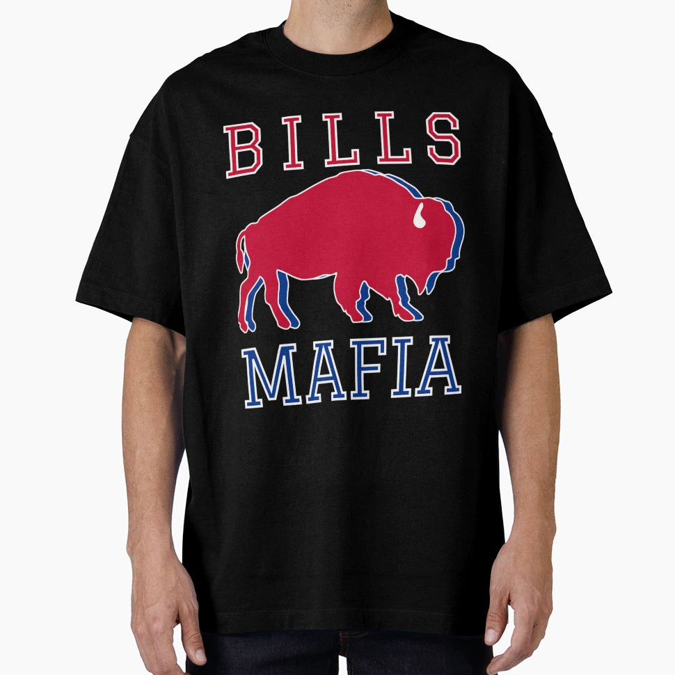 Buffalo Bills Mafia New York Football T-Shirt - Graphic Print for Adults - T-Shirt, Sweatshirt, Hoodie