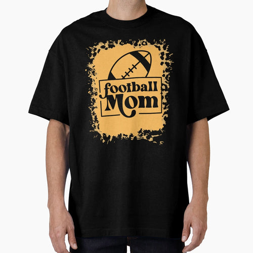 Football Mom Leopard T-Shirt - Fun Novelty Design Men Women - T-Shirt, Sweatshirt, Hoodie