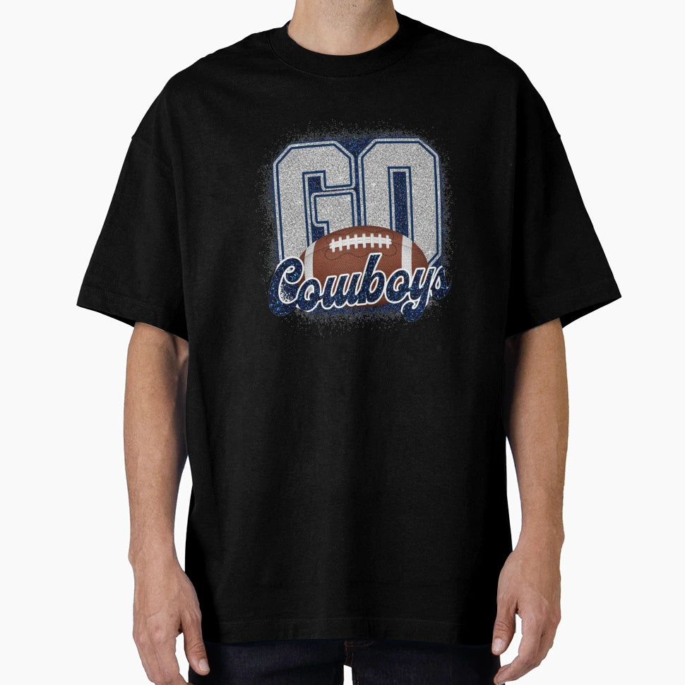 Cowboys Football Varsity Number 60 T-Shirt - Fun Novelty Design Men Women - T-Shirt, Sweatshirt, Hoodie