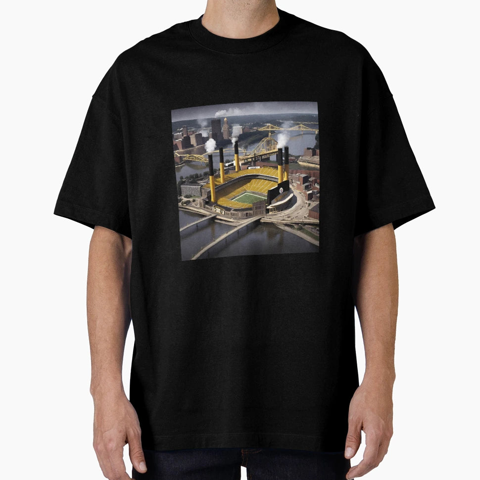 Pittsburgh Steelers Stadium T-Shirt - Casual Everyday Wear for Adults - T-Shirt, Sweatshirt, Hoodie