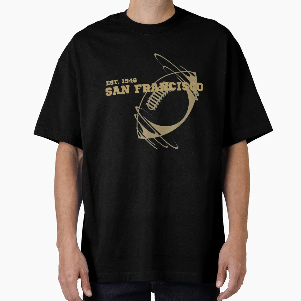 Francisco Est 1946 Sports Team T-Shirt - Minimalist Print Men Women - T-Shirt, Sweatshirt, Hoodie