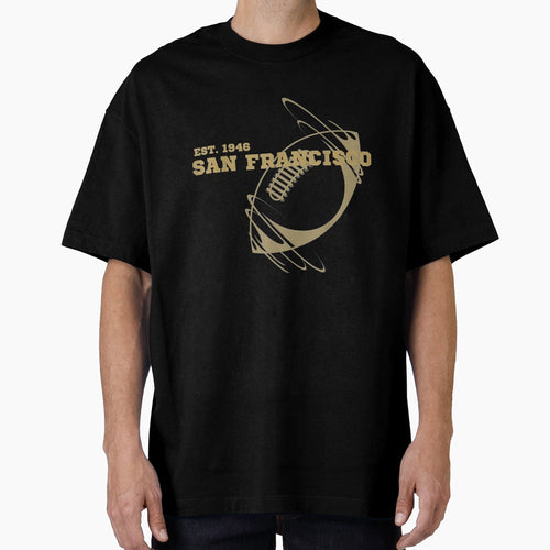 Francisco Est 1946 Sports Team T-Shirt - Minimalist Print Men Women - T-Shirt, Sweatshirt, Hoodie