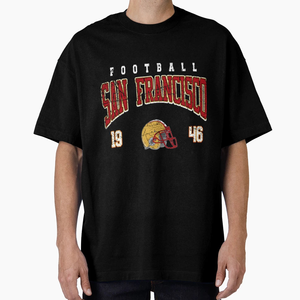 Art San Francisco 49Ers T-Shirt - Fun Novelty Design for Adults - T-Shirt, Sweatshirt, Hoodie