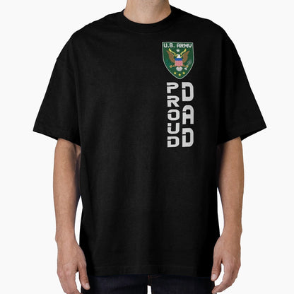 Proud Us Army Dad Soldier Father T-Shirt - Minimalist Print Unisex - T-Shirt, Sweatshirt, Hoodie