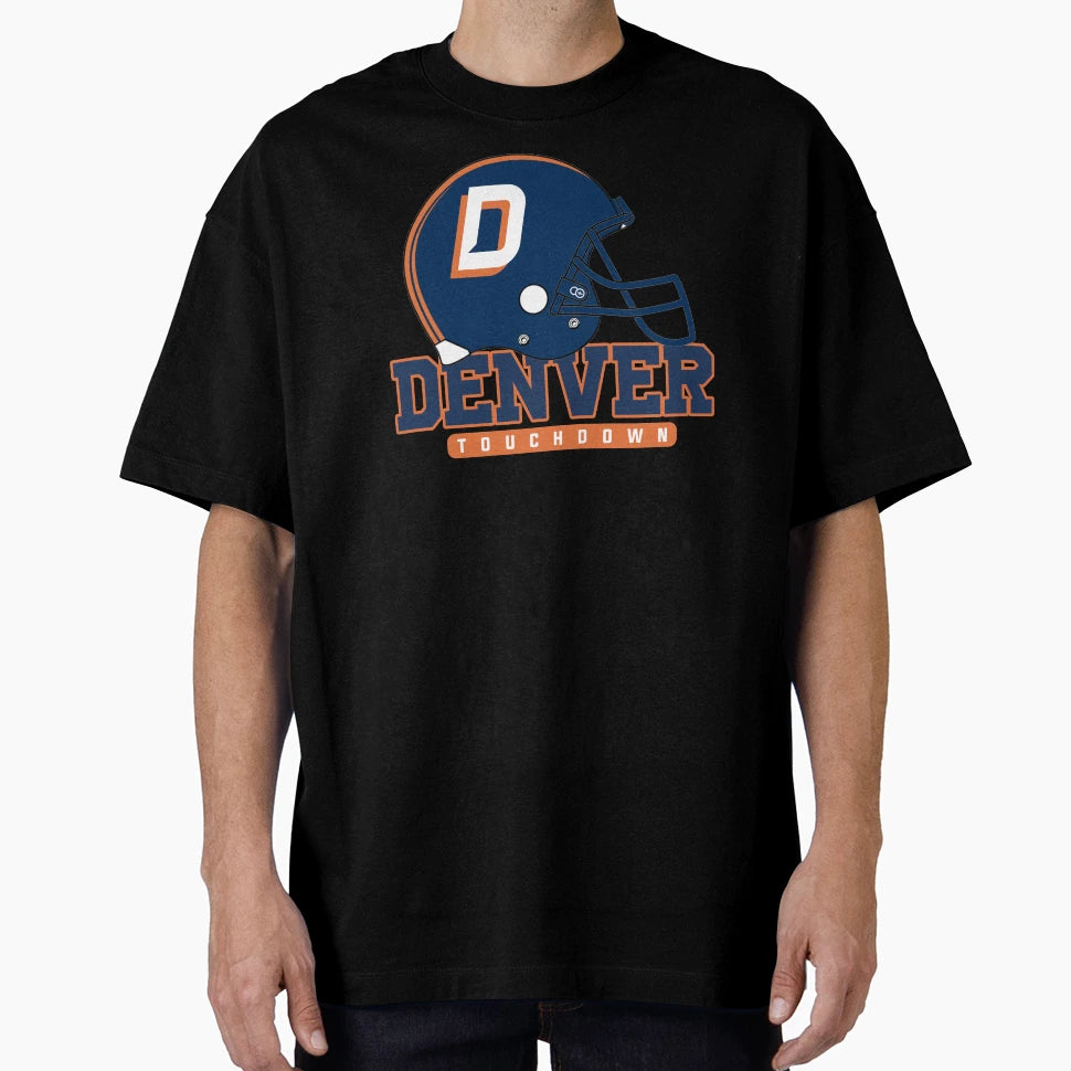 Denver Football Team Kickoff T-Shirt - Aesthetic Graphic for Adults - T-Shirt, Sweatshirt, Hoodie