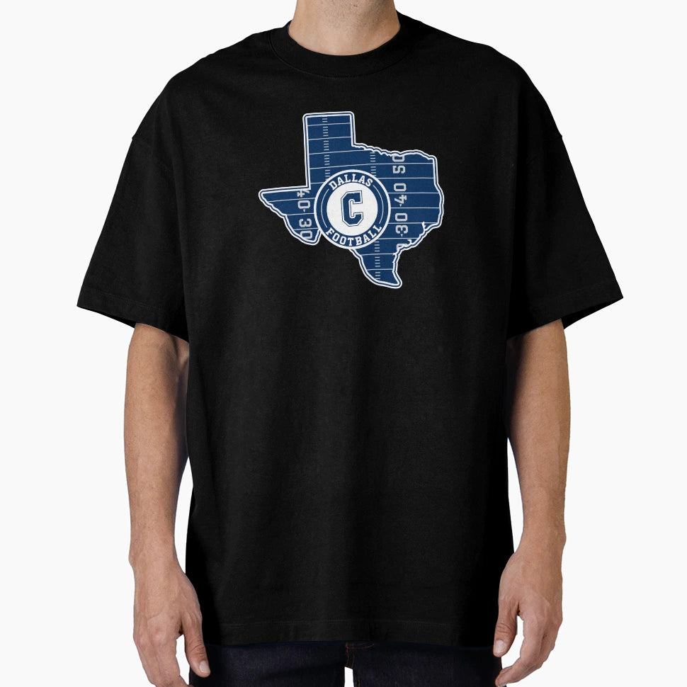 Map Texas State Football T-Shirt - Fun Novelty Design for Adults - T-Shirt, Sweatshirt, Hoodie