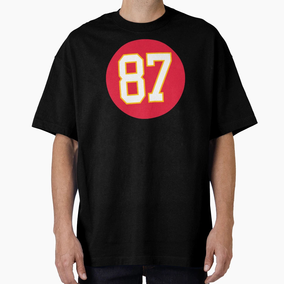 TK Number 87 Jersey Kansas City T-Shirt - Casual Everyday Wear Unisex - T-Shirt, Sweatshirt, Hoodie