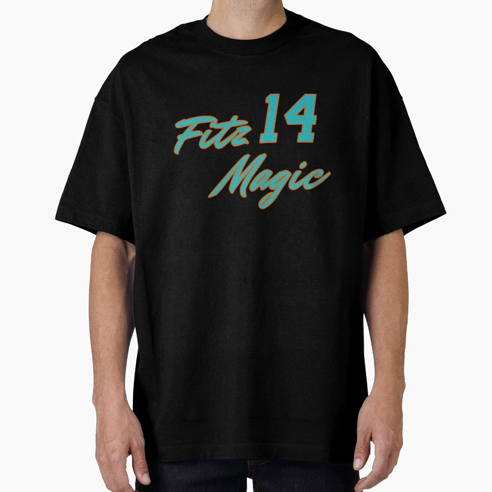 Miami Dolphins Fitz Magic T-Shirt - Fun Novelty Design for Adults - T-Shirt, Sweatshirt, Hoodie
