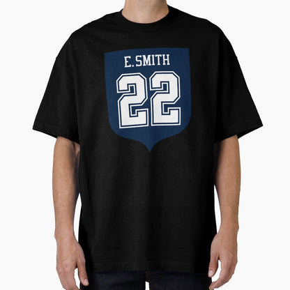 Emmitt Smith 22 Emblem T-Shirt - Custom Art Print for Adults - T-Shirt, Sweatshirt, Hoodie
