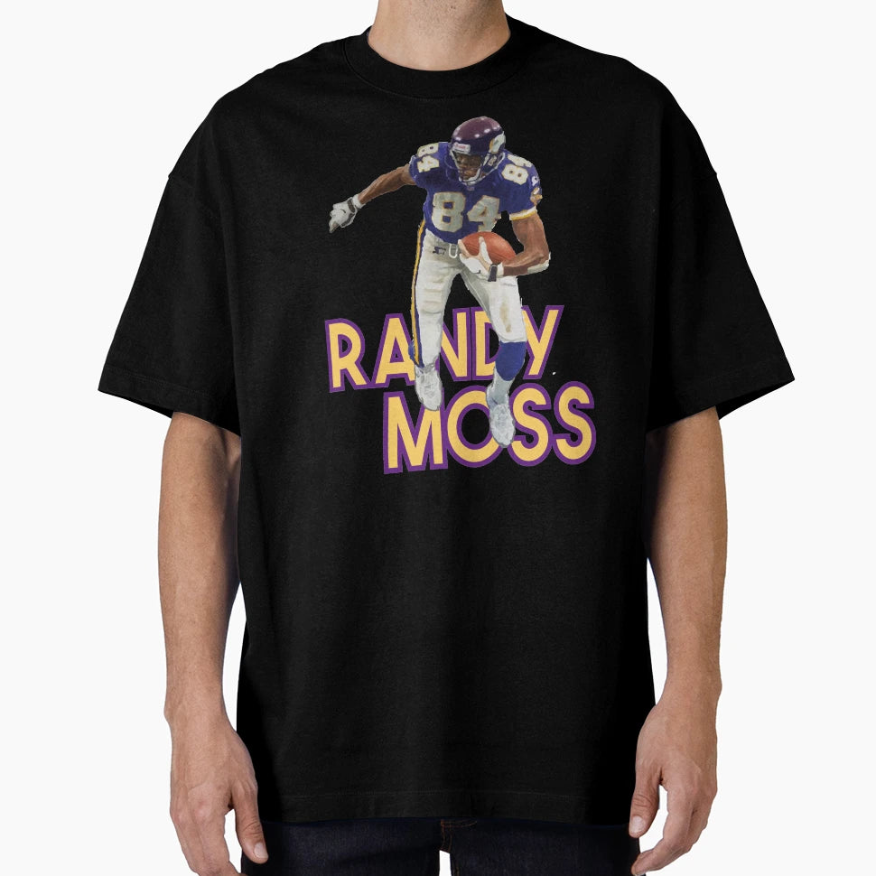 Randy Moss T-Shirt - Minimalist Print Unisex - T-Shirt, Sweatshirt, Hoodie