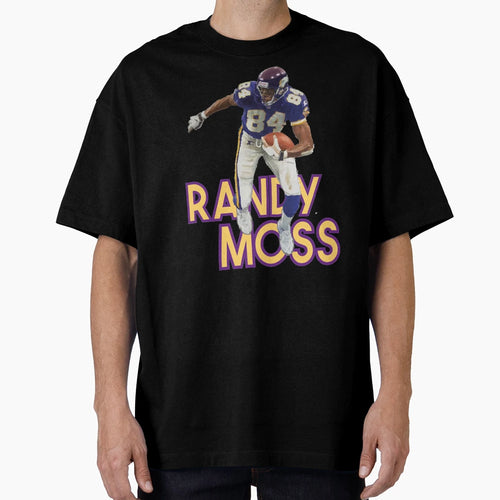 Randy Moss T-Shirt - Minimalist Print Unisex - T-Shirt, Sweatshirt, Hoodie