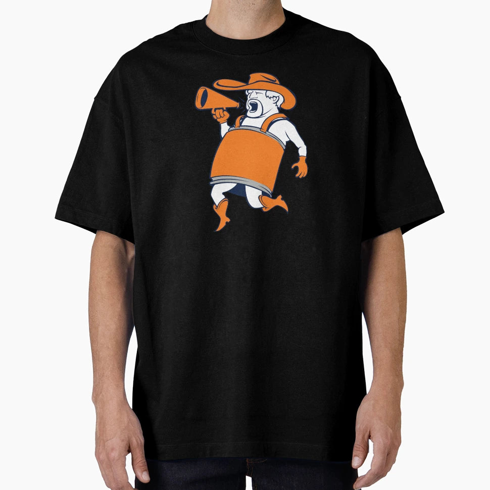 Denver Broncos Barrel T-Shirt - Custom Art Print Unisex - T-Shirt, Sweatshirt, Hoodie