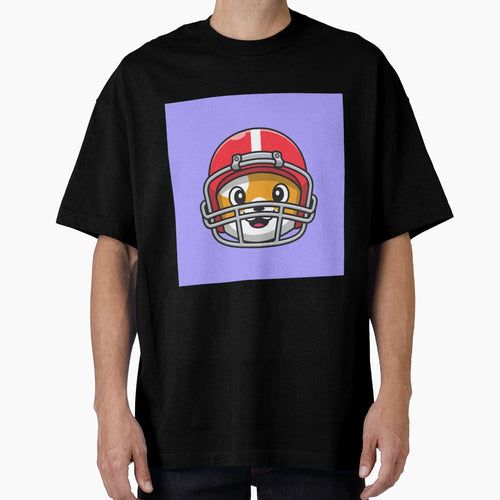Fearless Feline Cat Rugby Helmet T-Shirt - Trendy Graphic Men Women - T-Shirt, Sweatshirt, Hoodie