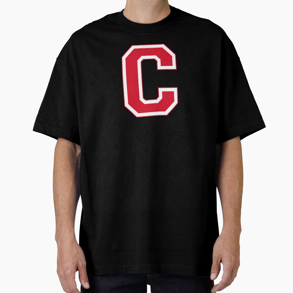 Red Varsity Letter C T-Shirt - Streetwear Style Unisex - T-Shirt, Sweatshirt, Hoodie
