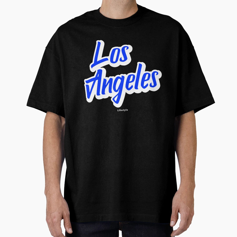 Los Angeles Lifestyle Royal T-Shirt - Novelty Apparel Men Women - T-Shirt, Sweatshirt, Hoodie