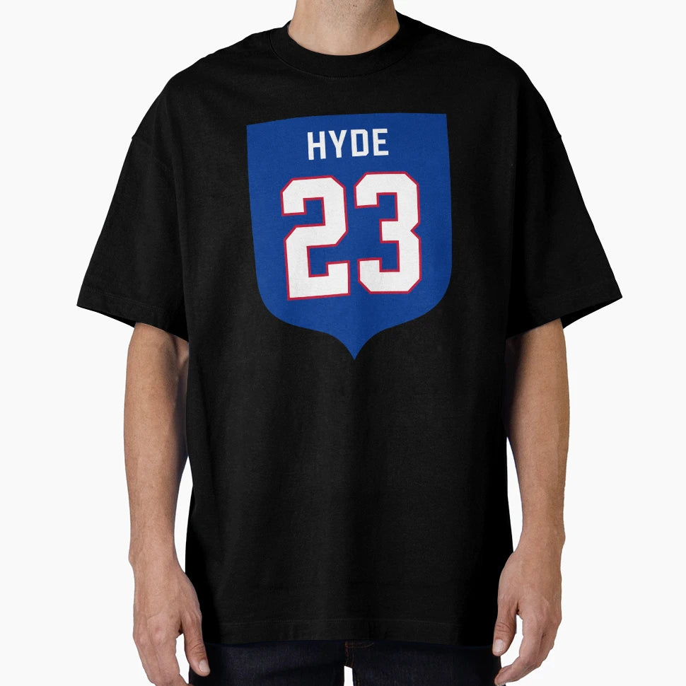 Micah Hyde 23 Emblem T-Shirt - Custom Art Print Men Women - T-Shirt, Sweatshirt, Hoodie