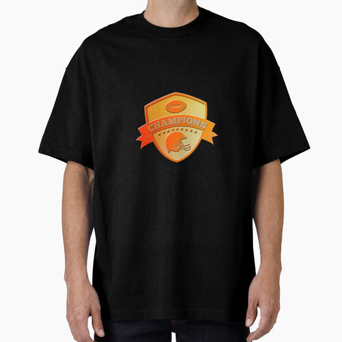 American Football Champions Shield T-Shirt - Casual Everyday Wear Unisex - T-Shirt, Sweatshirt, Hoodie