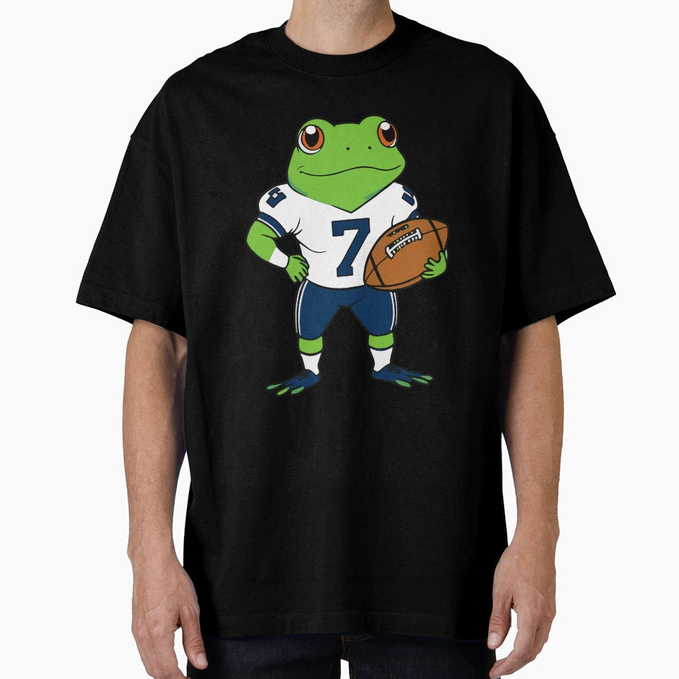 Football Player Frog T-Shirt - Trendy Graphic Men Women - T-Shirt, Sweatshirt, Hoodie