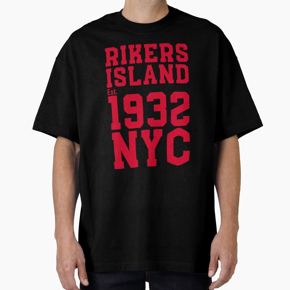 Rikers Island T-Shirt - Minimalist Print for Adults - T-Shirt, Sweatshirt, Hoodie