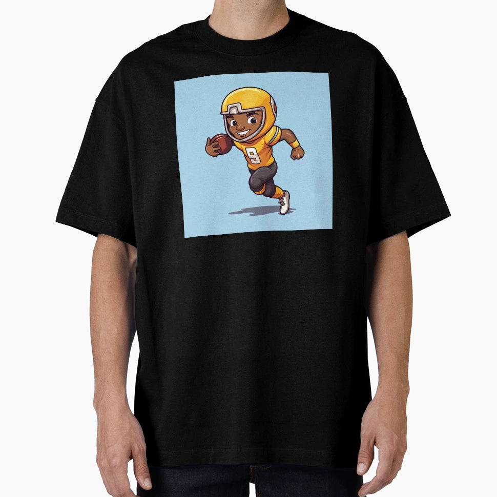 American Football Player T-Shirt - Custom Art Print for Adults - T-Shirt, Sweatshirt, Hoodie