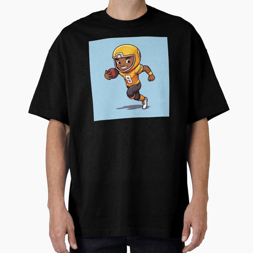 American Football Player T-Shirt - Custom Art Print for Adults - T-Shirt, Sweatshirt, Hoodie