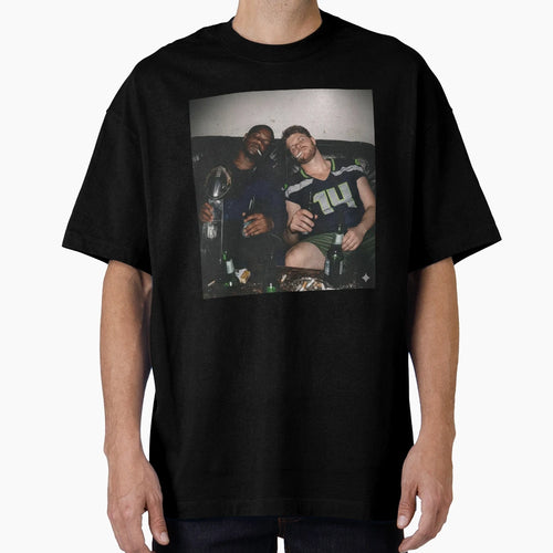 Ernest Jones And Sam Darnold T-Shirt - Minimalist Print for Adults - T-Shirt, Sweatshirt, Hoodie
