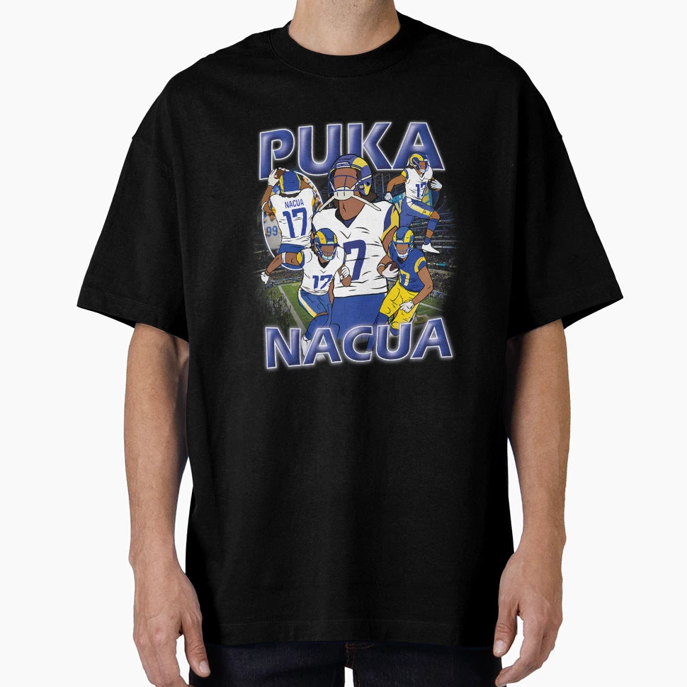 Puka Nacua T-Shirt - Unique Graphic for Adults - T-Shirt, Sweatshirt, Hoodie