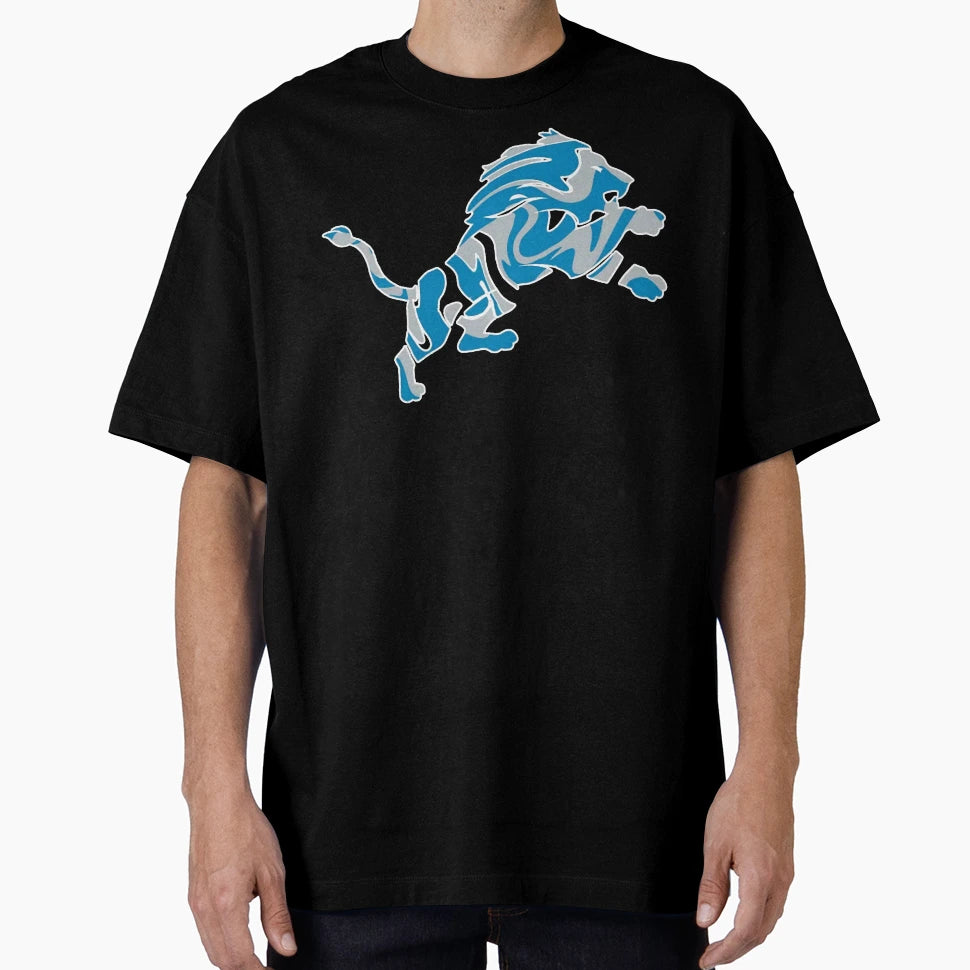 Detroit Lions T-Shirt - Minimalist Print Unisex - T-Shirt, Sweatshirt, Hoodie