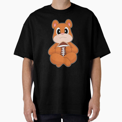 Bear American Football T-Shirt - Novelty Apparel Men Women - T-Shirt, Sweatshirt, Hoodie
