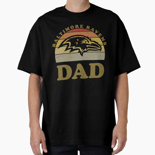 Baltimore Ravens Dad T-Shirt - Graphic Print for Adults - T-Shirt, Sweatshirt, Hoodie