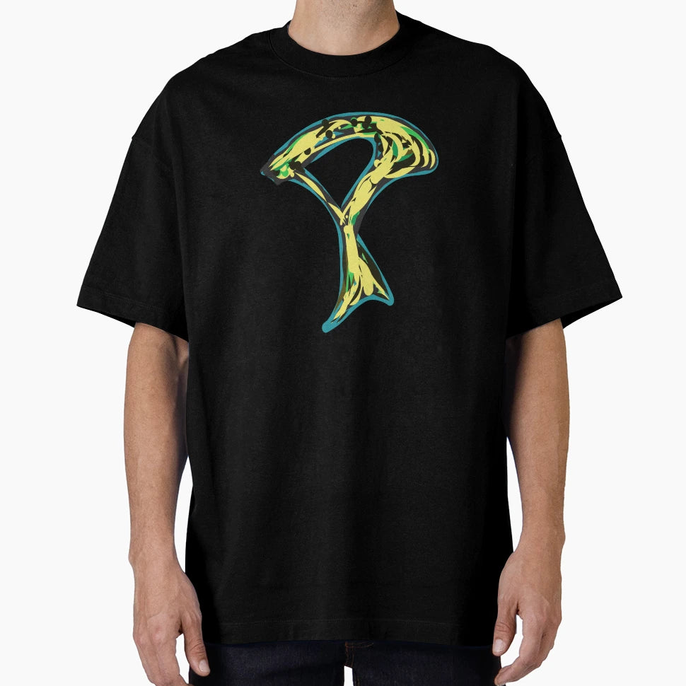 P Yellow Letter T-Shirt - Custom Art Print Unisex - T-Shirt, Sweatshirt, Hoodie