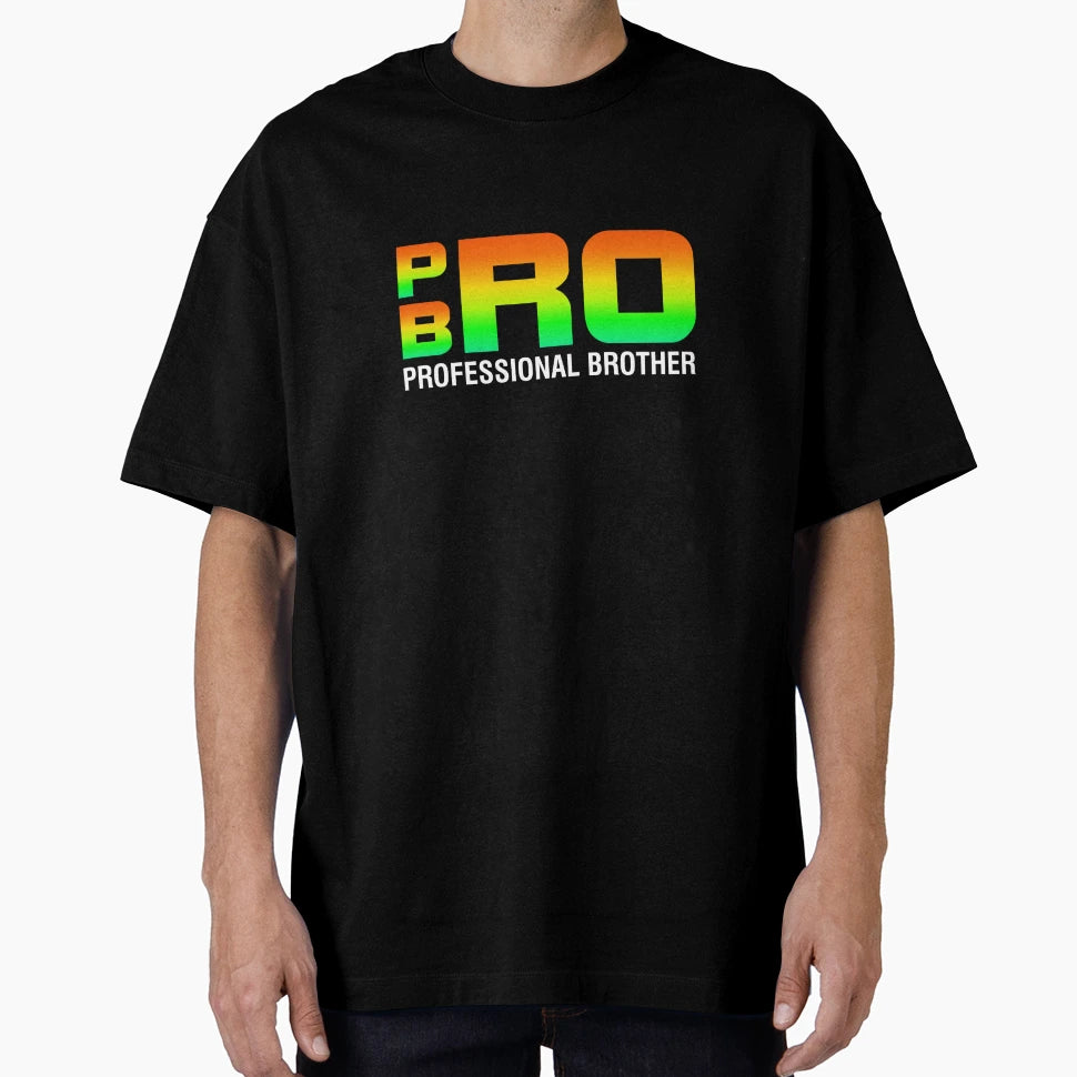 Colorful Pro Bro T-Shirt - Minimalist Print Men Women - T-Shirt, Sweatshirt, Hoodie